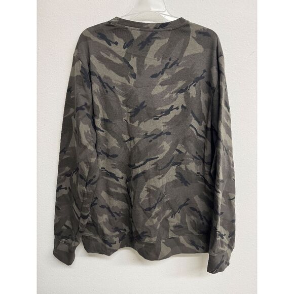 Old Navy Men's Dynamic Fleece Camo Hidden-Pocket Sweatshirt - Camo XL - Picture 6 of 7